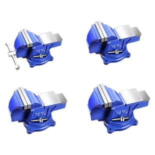 工业级台钳工作台台式桌虎钳6寸小型家用平口夹具老虎8重型台虎钳