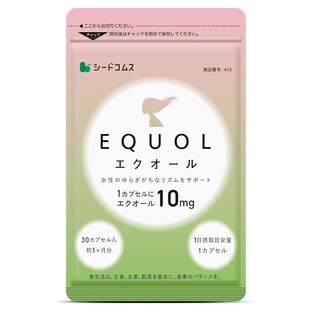 日本代购seedcoms雌马酚+大豆异黄酮+蜂王浆+乳酸菌+人参+胎盘素