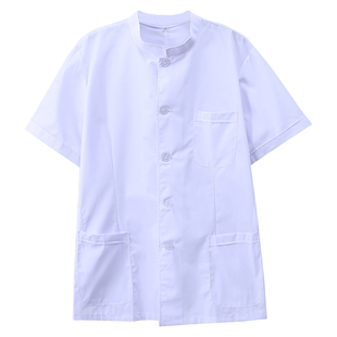 护士服女短袖夏装长袖冬装修身圆领立领白色粉色蓝卫校工作服套装