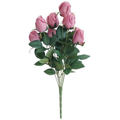 油画玫瑰花仿真花田园风家居装饰