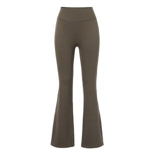 恩瑞妮专柜同款2025冬季新款百搭显瘦气质淑女微喇瑜伽长裤女