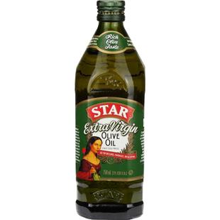 伯爵星牌特级初榨橄榄油西班牙原装进口750ml健康炒菜凉拌食用油