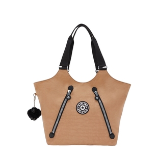 Kipling女款2025秋冬新款轻便帆布包休闲手提包托特包|NEW CICELY