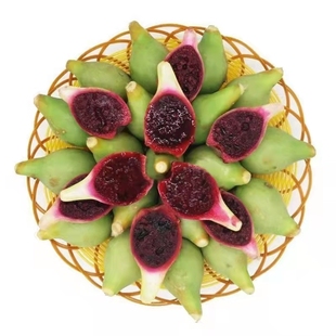 海南野生仙人掌果仙桃新鲜现摘应当季热带水果稀奇古怪没吃过水果