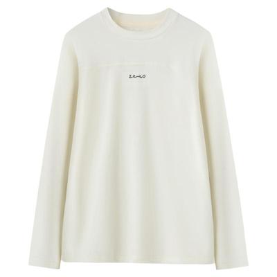 栀柔儿童德绒上衣可外穿保暖打底衫男女秋衣T恤a类校服内搭幼儿园