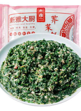 500g荠菜肉馅新雅速食馅料