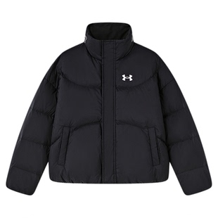 安德玛童装秋冬25新款儿童羽绒服运动保暖鸭绒短款男女童外套夹克