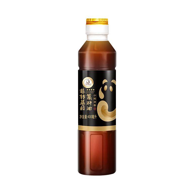 天府菜油小榨浓香菜籽油400ml