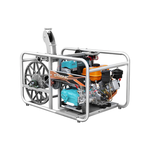 精德农用全自动柴油打药机360度旋转收放管果园消毒一体式喷雾器