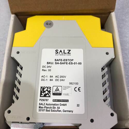 溢价-SALZ SAFE-ESTOP 安全继电器SA-SAFE
