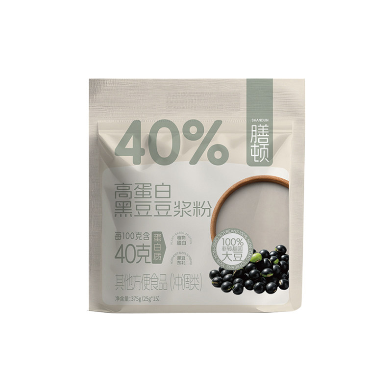膳顿东北高蛋白黑豆豆浆粉