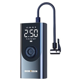 车载汽车充气泵无线车用便携式用打气泵电动轿车轮胎高压打气筒宝