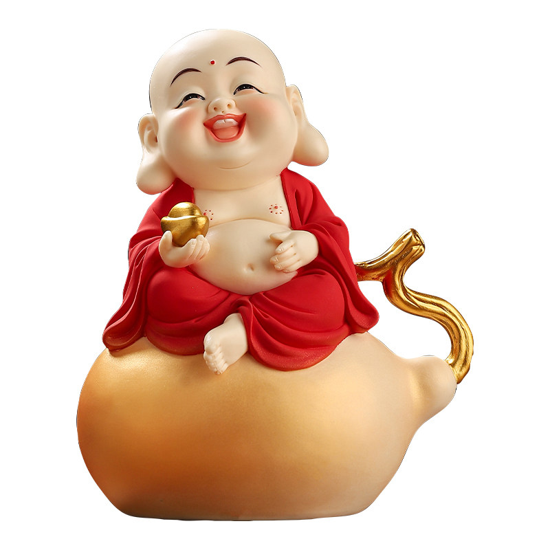 《福禄富足》陶瓷乔迁新居摆件