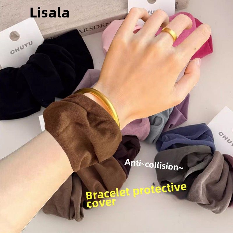 黄金手镯玉镯子保护套防磕隐形夏天防磕碰遮手镯神器金饰手链隐藏