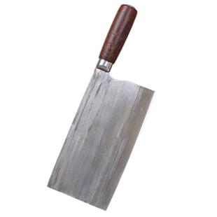 桦九商用手工轴承钢锻打菜刀斩切刀家用加厚砍骨刀厨房厨师专用