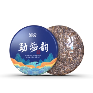 勐海韵云南古树普洱茶生茶七子饼口粮茶喝茶叶生普茶饼饼茶毛茶
