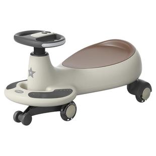 贝易儿童扭扭车男女宝宝3岁静音防侧翻溜溜车大人可坐婴幼儿玩具