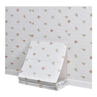 墙纸自粘防水防潮墙壁装饰遮丑出租屋房间贴纸3d立体墙贴防撞壁纸