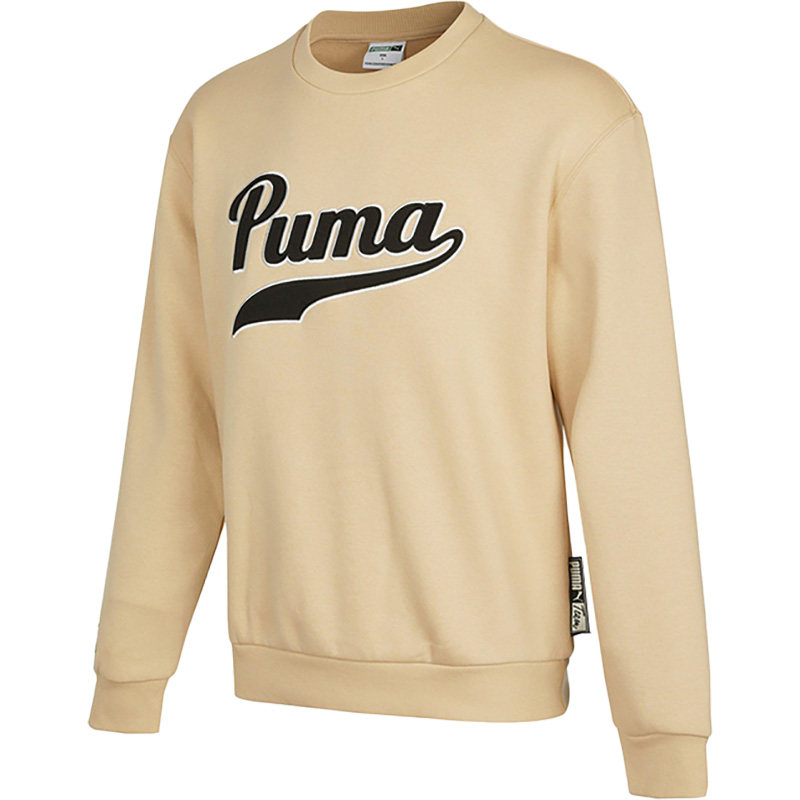 Puma/彪马官方正品秋季新款男子圆领休闲运动套头卫衣534383-20