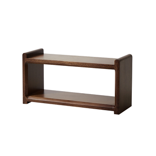 实木杯架桌面水杯收纳架茶杯咖啡马克杯展示架客厅台面多层置物架