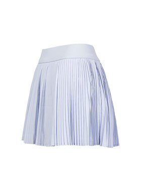 Aria Leisure 白色网球百褶裙女夏羽毛球服运动半身短裙子防走光