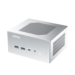 极夜/TOPFEEL【DeskOne T2】迷你主机电脑小微型PC安静便携高性能办公游戏四屏oculink