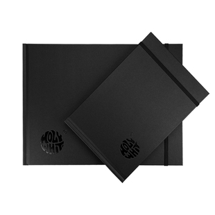 涂鸦手稿本A5A4丙烯马克笔专用本精装BLACKBOOKS/72张120克绘画本