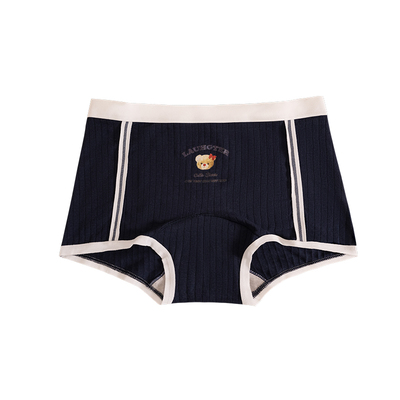 都市丽人平角内裤女纯棉抗菌裆