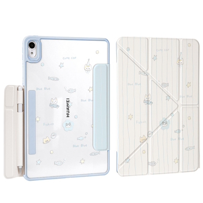 morock圣诞【磁吸拆分内置笔袋】华为matepad11.5s平板保护壳适用air12英寸电脑保护套柔光版全包mini灵动版