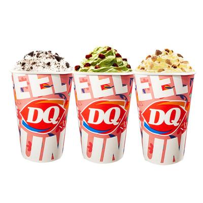 【电子卡券】DQ 3份标准杯暴风雪冰淇淋10种口味冰淇淋兑换优惠券