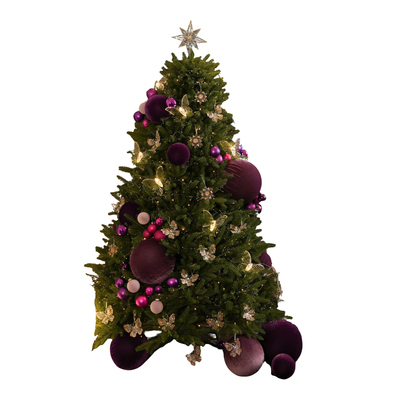【博主推荐】高级感紫色圣诞树