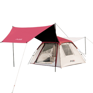 北山狼自动帐篷户外折叠便携式天幕二合一野外露营全套装备野营帐