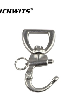 RICHWITS旋转弹簧卸扣 织带卸扣360度旋转卸扣帆船游艇织带快挂扣