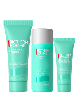 【自营】Biotherm/碧欧泉男士水动力洁面水乳旅行装组套