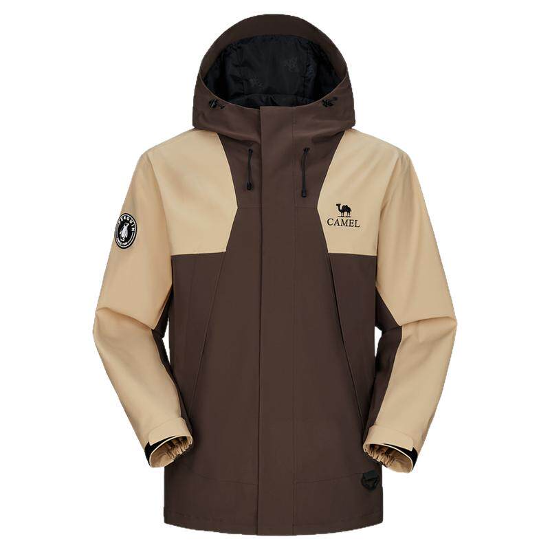 骆驼蛟龙冲锋衣男全天候硬壳外套春夏季户外夹克防水户外登山服女