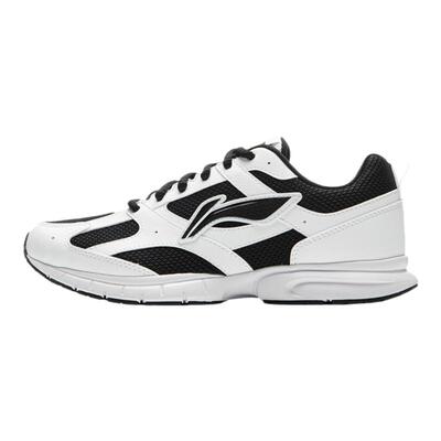 李宁正品2024新款R037女子网面透气舒适减震休闲慢跑鞋ARSU068