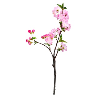 中式仿真樱花枝条粉色桃花假花绢花家居装饰客厅桌面花艺插花摆件