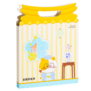 文物修复师儿童手工diy材料新年女童玩具6新款安静书女孩生日礼物