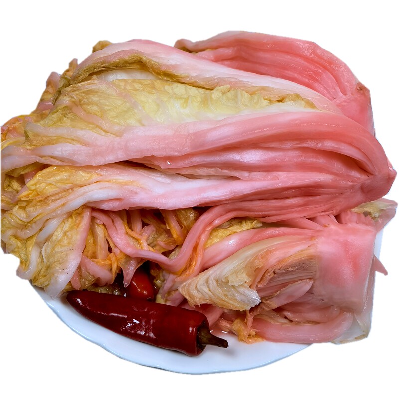 湖北恩施利川农家自制老坛酸辣大白菜 泡菜酸菜 酸白菜 下饭开胃