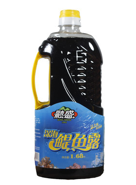 福建特产融盛一级鳀鱼露虾油露餐厅烧烤调味提鲜瓶装1.68L/1瓶