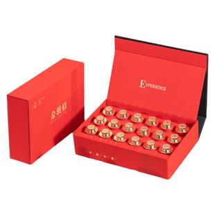 华源茶业 茶叶 武夷山 特级金骏眉浓香蜜香红茶 礼盒装18罐270g