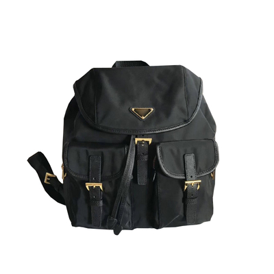 明星降落伞尼龙双肩包小辣椒同款