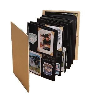 手风琴本立体书diy自制情侣照片书相册本纪念册创意手工礼物折叠