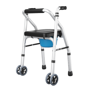 老年人助力手推车助步器老人专用轻便折叠小推车下肢训练器材走路