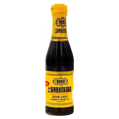上海泰康黄牌辣酱油200ml凉拌鸡排猪排炸春卷蘸料风味调味料