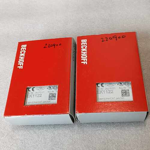 溢价-BECKHOFF EK1122 2-port EtherCA