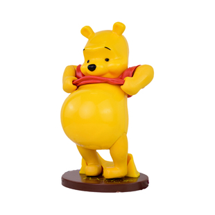 大肚子小熊维尼手办摆件公仔玩偶人偶桌面模型网红撩肚子pooh礼物