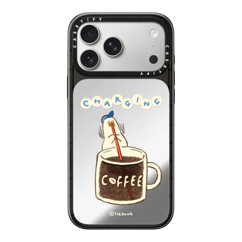 CASETiFY咖啡续命鸭趣味手机壳