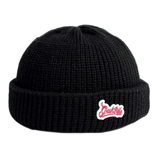 SOULSTYLE秋冬季帽子男潮瓜皮帽毛线帽雅痞针织帽嘻哈保暖冷帽