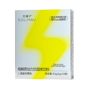 苏晴子电解质冲剂粉海盐饮料运动健身冲剂无糖精电解质水维生素水